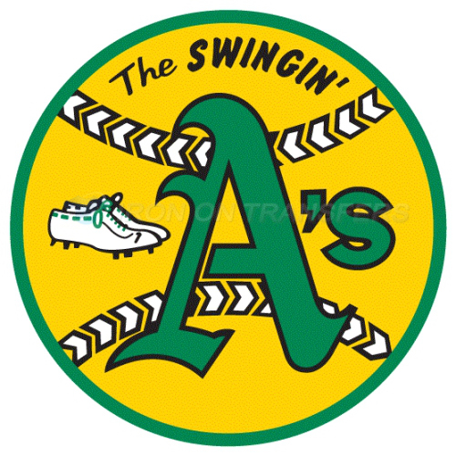 Oakland Athletics Iron-on Stickers (Heat Transfers)NO.1797
